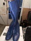 blue calf high boots size 8 1/2