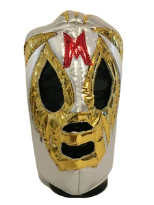 Mexikanische Mil Mascaras Lucha Libre Wrestling Maske - Mascara de Luchador Erwachsenengröße - Bild 1 von 4