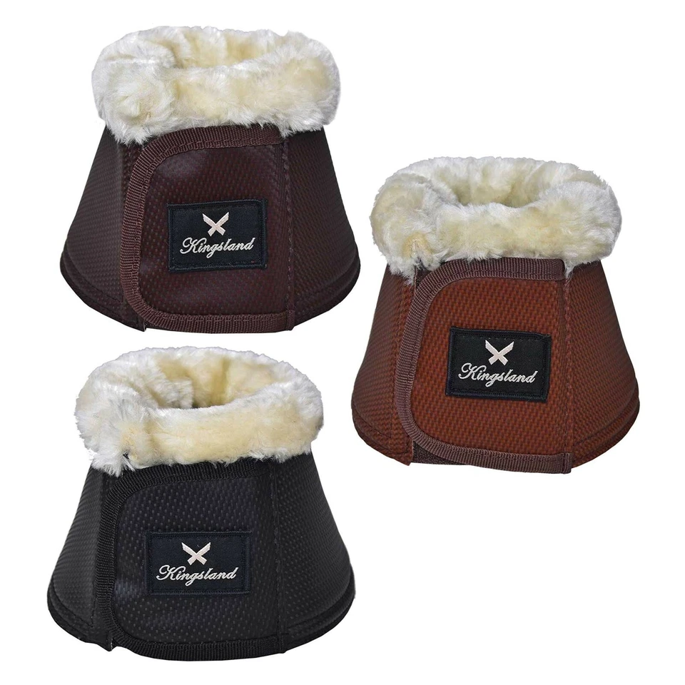 Kingsland Hufglocken " KLsilham ", Sprungglocken, 1 Paar - Bild 1 von 1