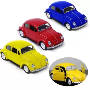1:34-1967 Classic Die Cast Volkwagen Beetle Car with Pull Back Action Volkswagen - Picture 1 of 5