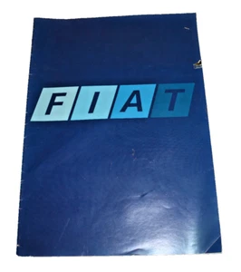 *Original* Folleto de ventas de concesionario de automóviles Fiat 1968 - versión francesa/inglés - Imagen 1 de 6