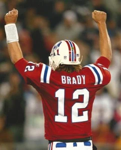 NFL Football New England Patriots Tom Brady Photo Picture Print - Picture 1 of 4