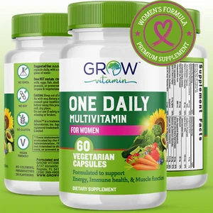 Women Organic Whole food multivitamin & Multi-Mineral, One Daily, 60 days supply - Picture 1 of 9