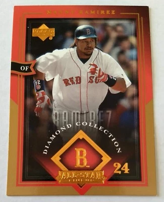 MANNY RAMIREZ, 2004 UPPER DECK DIAMOND COLLECTION #14, RED SOX - Image 1 of 2