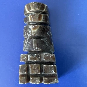 Chess Piece Brown Marble? Onyx Stone Aztec Replacement - Picture 1 of 8