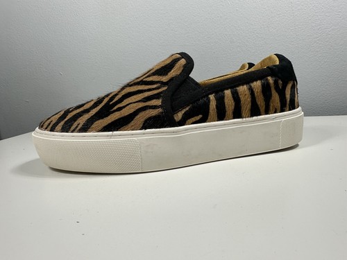 Scarpe slip on Ugg Cahlvan stampa tigre da donna taglia 5 5 nuove senza scatola