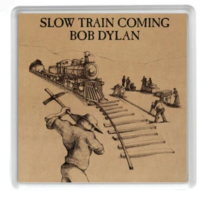 Bob Dylan Set Of 4 Classic Album Cover Reproduction , Acrylic Coaster 100x100mm - Picture 1 of 4