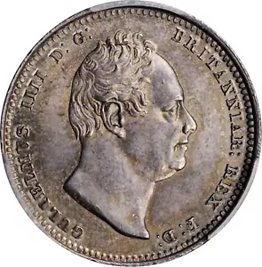 ENGLAND WILLIAM IV 1834 1 SHILLING COIN, PCGS CERTIFIED CHOICE UNCIRCULATED MS63 - Picture 1 of 5
