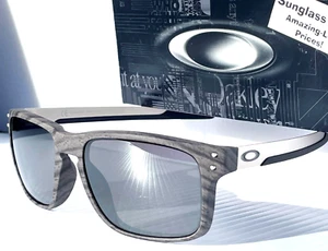 NEW Oakley HOLBROOK MIX Woodgrain w PRIZM BLACK Iridium Lens Sunglass 9384-04 - Picture 1 of 15