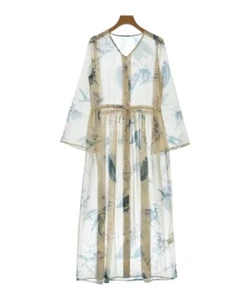 mystic Dress BeigexGreenxBrown(Flower Pattern) (Approx. M) 2200492937206 - Picture 1 of 7