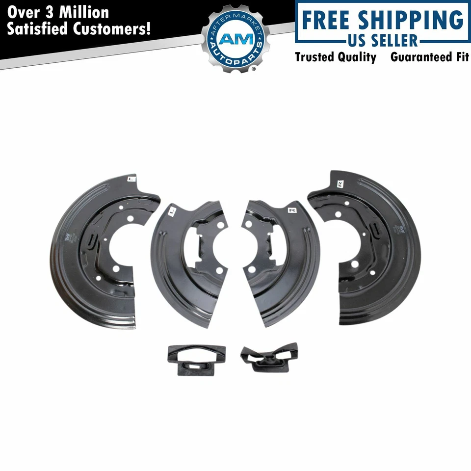 Conjunto de protetor contra poeira freio traseiro dividido Dorman 924-657 para Jeep Wrangler Liberty - Imagem 1 de 4