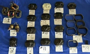 MOTOR FRONT BACK COVER BRUSH HOLDER ARMATURE WINDINGS SINGER 221 SEWING MACHINES - Picture 1 of 72