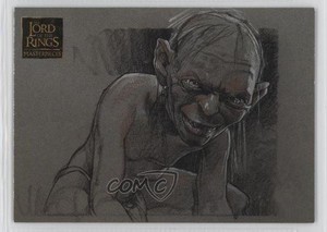 2006 Topps Lord of the Rings Masterpieces New Visions Gollum Wretched #86 0ni9