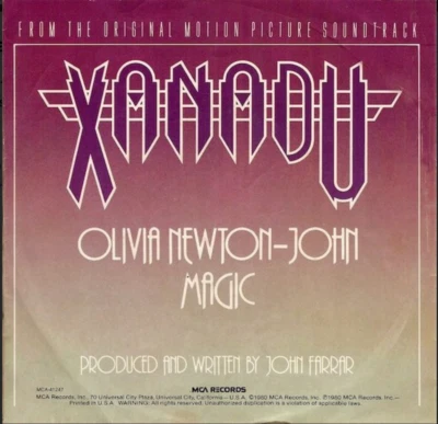 Оливия Ньютон-Джон — Magic / Fool Country, 45 об/мин, запись с обложкой с изображением - Изображение 1 из 2