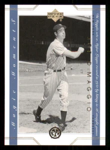 2002-03 UD SuperStars Magic Moments #MM4 Joe DiMaggio - Picture 1 of 2