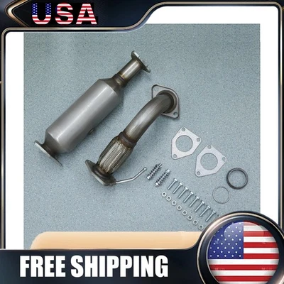 Fits Honda Accord 2.4L Front Flex Pipe & Catalytic Converter 2003-07 6H28826 USA - Imagem 1 de 4