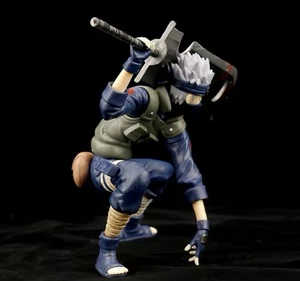 Action Figure Kakashi Hatake - Spada Zabuza - Naruto Anime 26.5 x 15 cm 🌪️⚔️ - Foto 1 di 3