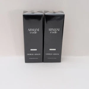 Lot of 2 - Armani Code by Giorgio Armani For Men 0.5oz/15ml Parfum Spray Sealed - Picture 1 of 5