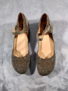 Women Pikolinos P. Vallarta Ballet Mary Jane Sandals 41 US 10-10.5 Leather Shoes - Picture 1 of 8