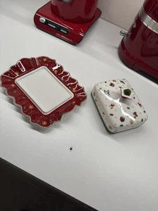 Villeroy & Boch Servierpfanne Toy's Delight Butterdose, 12,5 x 15,5 x 6 cm, - Bild 1 von 3
