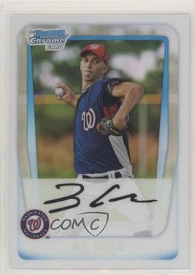 2011 Bowman Chrome Prospects Auto Refractor /500 AJ Cole #BCP160 Auto - Image 1 of 2