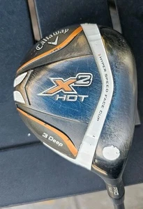 CALLAWAY X2 HOT 3 DEEP 14.5* PRO RIGHT HAND 3 WOOD ALDILA TOUR STIFF SHAFT - Picture 1 of 8