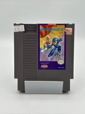 (Nintendo, NES, Cartridge Only) MegaMan 4 - Image 1 of 3