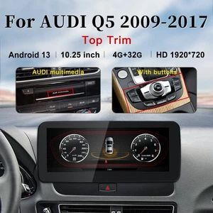 10.25" Apple CarPlay Autoradio GPS Auto display für Audi Q5 09-2017 High Version - Picture 1 of 14