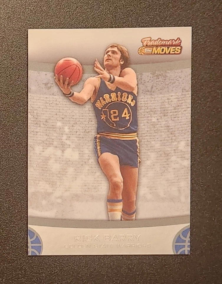 2007-08 Topps Trademark Moves Rick Barry #41 Golden State Warriors - Image 1 of 1