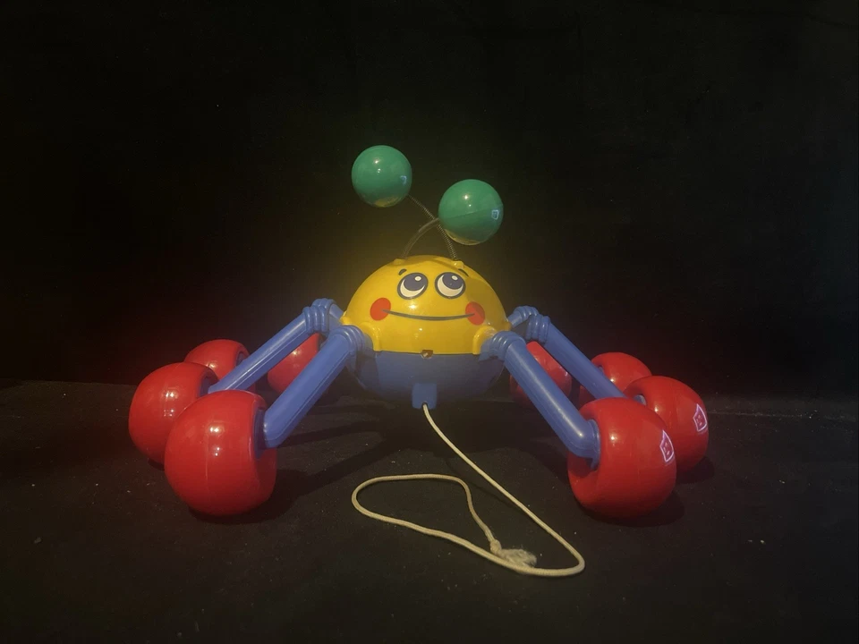 Vintage 1999 Tomy Pull Along Webster Spider - Image 1 of 4