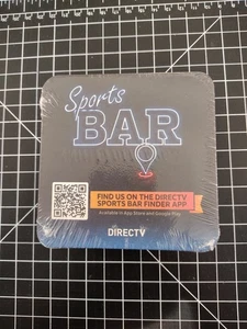 Directv Sports Bar Finder Sottobicchiere da Bar Birra - Confezione da 10, NUOVO - Foto 1 di 2