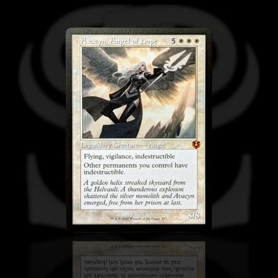 Avacyn, Angel of Hope •Retro Frame• Innistrad Remastered, Mythic Angel, MTG INR - Image 1 of 2