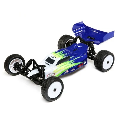 Losi Mini-B RC Mini Buggy Blau weiss RTR Ready to Run Set - Bild 1 von 4