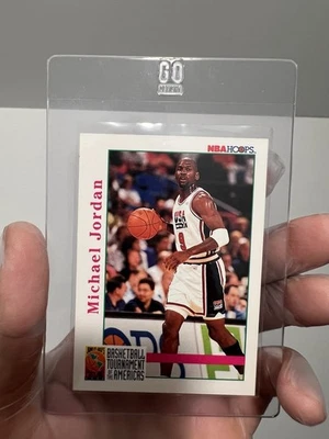 Tarjeta olímpica Michael Jordan 1992 NBA Dream Team Foto 1 de 2