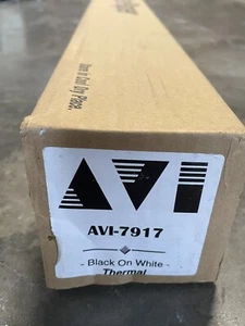 AVI Thermal Poster Paper 23" Black On White Poster Paper AVI-7917 - Picture 1 of 3