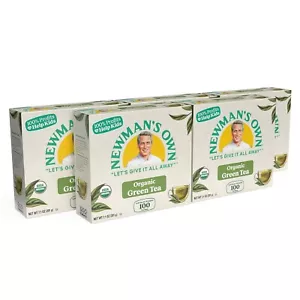 Hand-Picked USDA Organic Green Tea in 100 Individual Bags - Goodness to Share - Picture 1 of 10