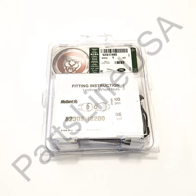 Genuine Jaguar Wheel Nuts Locking Chrome Kit Lock N C2S17485 - Image 1 of 4