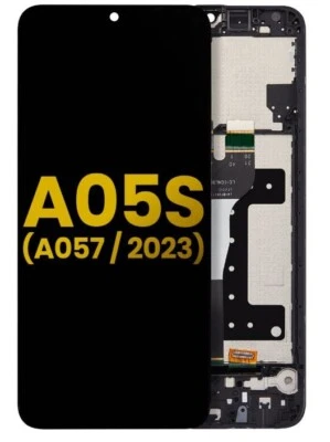Pantalla LCD Original para Samsung Galaxy A05S (A057 / 2023) Con Marco Negro Foto 1 de 4