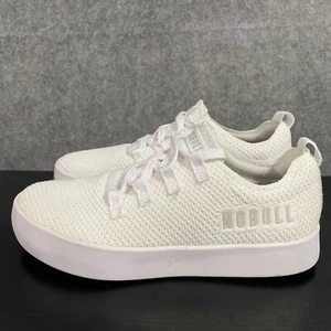 Scarpe da ginnastica NoBull Project da donna Recs bianche in maglia stringate misura 8,5 - Foto 1 di 12