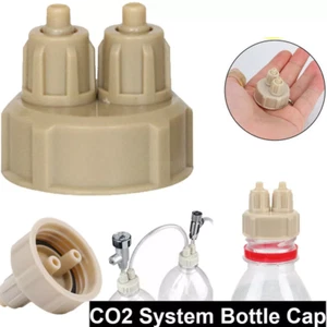 SALE Aquarium CO2 Generator Bottle Cap Fish Tank DIY Air Diffuser Valve Guage AU - Picture 1 of 34