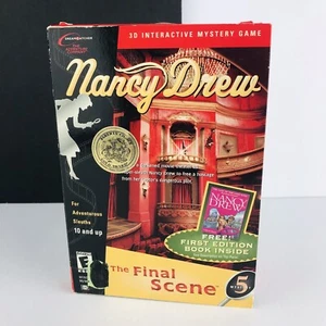 *NEW*SEALED* Nancy Drew: The Final Scene (PC CD-ROM, 2001) 3D Mystery Game - Picture 1 of 10