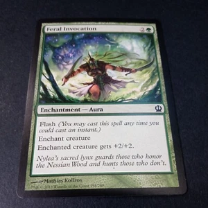 MTG Theros Feral Invocation Common Card 158/249 - Picture 1 of 1