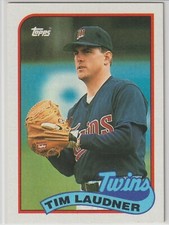 1989 Topps - TIM LAUDNER - #239 - Minnesota Twins