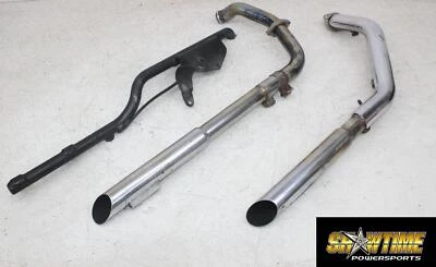 04-06 HARLEY-DAVIDSON SPORTSTER XL883 RECAMBIO TUBO ESCAPE SILENCIADORES MONTAJE Foto 1 de 4