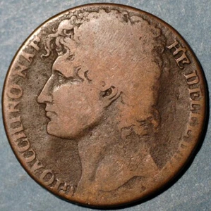 1810 Italian States 3 Grana Joachim Murat KM# 254 - Picture 1 of 2