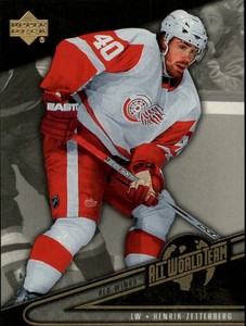 2006-07 Upper Deck All World #AW13 Henrik Zetterberg 