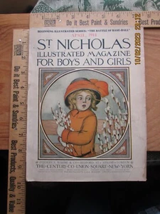 st Nicholas magazine April 1911 The Battle of baseball - Picture 1 of 13