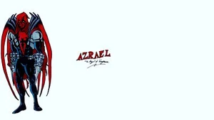 Anime Azrael Dc Comics Gaming Mat Desk 16091 - Picture 1 of 1