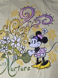HTF Disney Store Minnie Mouse In The Garden Nurture T-Shirt Size 2XL NWT RARE - Picture 1 of 8
