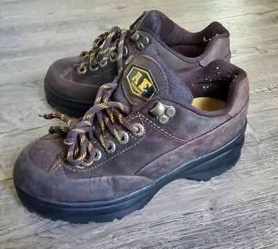 Botines de senderismo American Eagle Outfitters para mujer talla 7 de cuero marrón  Foto 1 de 4